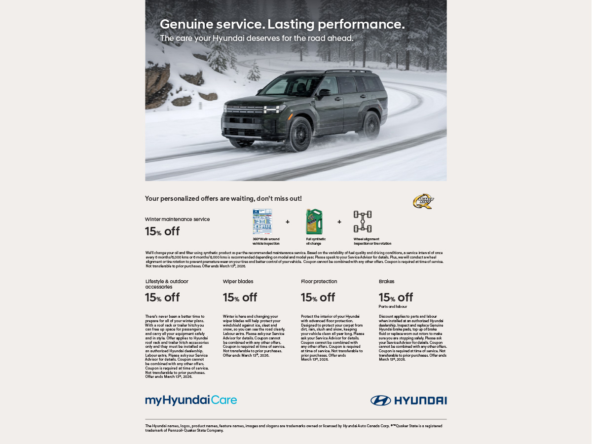 Genuine Service. Lasting Performance.